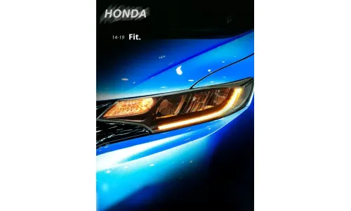 Фары передние LED с ходовыми огнями для Honda Fit Jazz GK5 (2014-2019), комплект, комплект, FT Carlight Carlight — фото 7