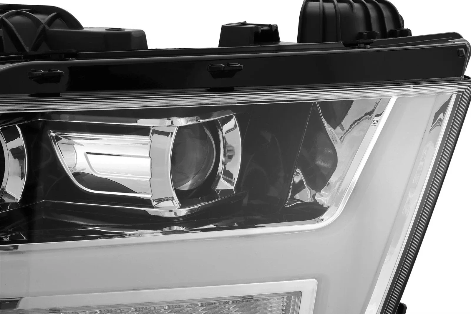 Фары галогеновые PRO для Ram 1500 Tradesman & Big Horn 2019–2024, AlphaRex — фото 6