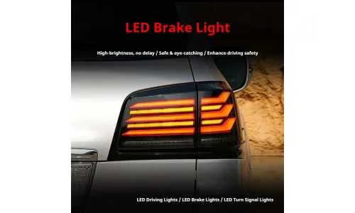 Фары передние LED с ходовыми огнями для Lexus LX570 (2007-2015), комплект, комплект, FT Carlight Carlight — фото 3