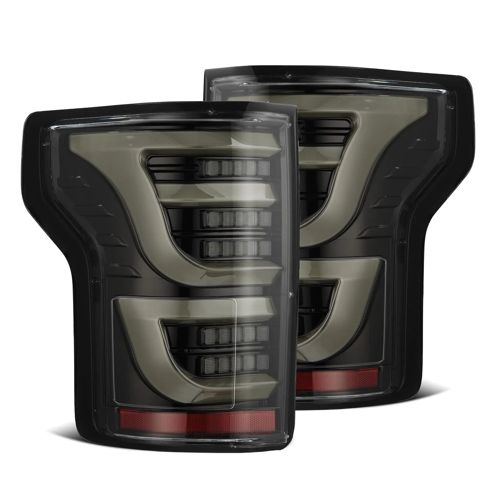 Фонари задние светодиодные Luxx Alpha-Black для Ford F-150 XL/XLT 2015–2017, AlphaRex — фото 2