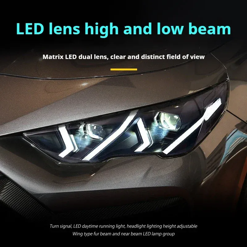 Фары передние LED с ходовыми огнями для Trumpchi Empow (2021-2024), комплект, комплект, FT Carlight Carlight — фото 4