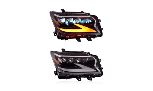 Фары передние LED с ходовыми огнями для Lexus GX (2014-2020), комплект, комплект, FT Carlight Carlight — фото 6