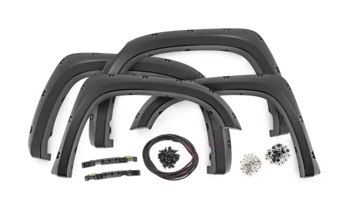 Rough Country имитация заклепок расширители арок для 2014-2021 Toyota Tundra - F-T11411A — фото 1