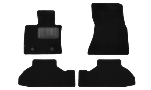 Коврики в салон Klever Standard BMW X6 F16 2014-2020, кроссовер, 4 шт. (текстиль) / БМВ Х6 — фото 1