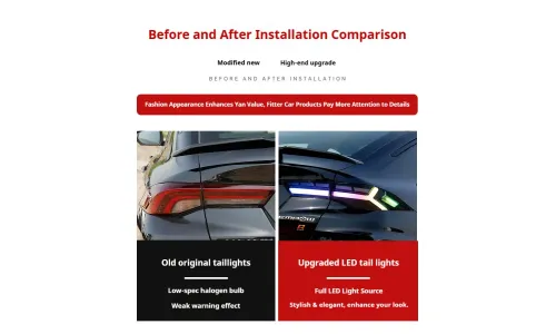 Задние LED-фонари RGB динамический поворотник для Trumpchi Empow (2021-2025), комплект, комплект, FT Carlight Carlight — фото 7