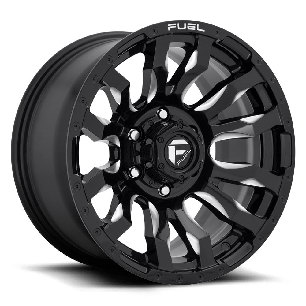 Диск колесный R20x9 Blitz D673 Глянцевый Черный Fuel Off-Road — фото 1