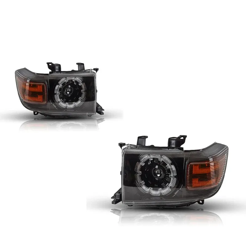 Фары передние LED с ходовыми огнями для Toyota Land Cruiser 70 (2007-2023), комплект, комплект, FT Carlight Carlight — фото 6