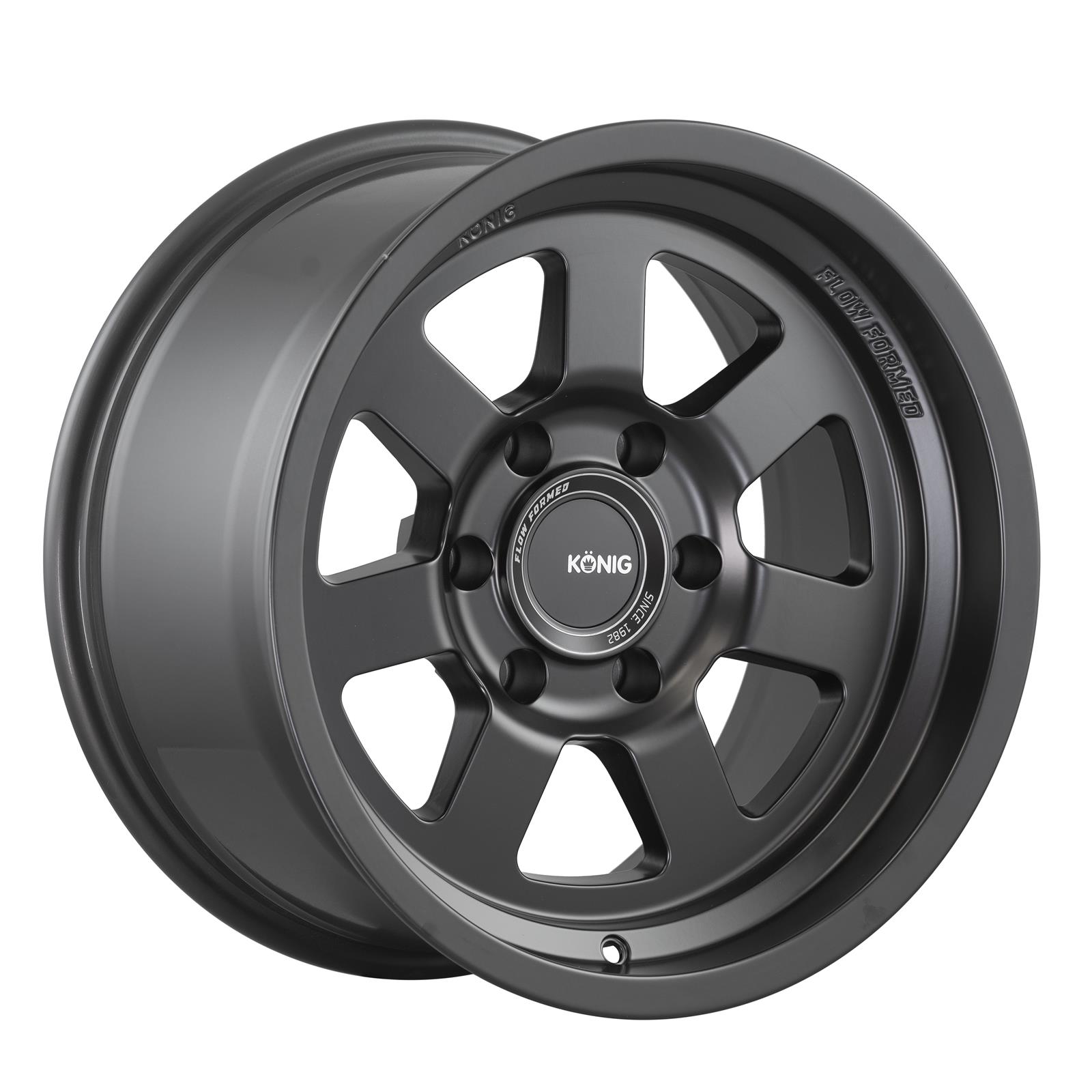 Диск колесный R18x9 HT2 Матовый Черный Konig — фото 1