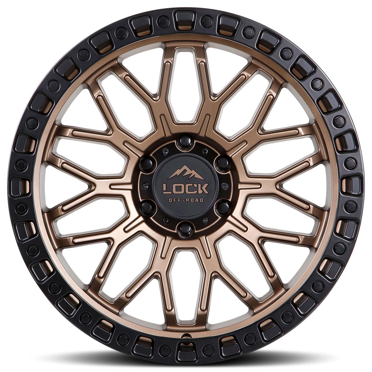 Диск колесный R20x9 Lock Off-Road Combat Матовый Бронза Lock Off-Road — фото 1