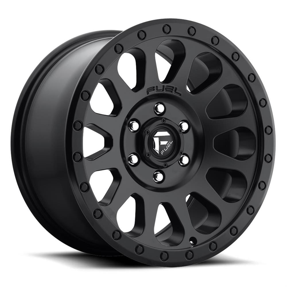 Диск колесный R18x9 Vector D579 Матовый Черный Fuel Off-Road — фото 1