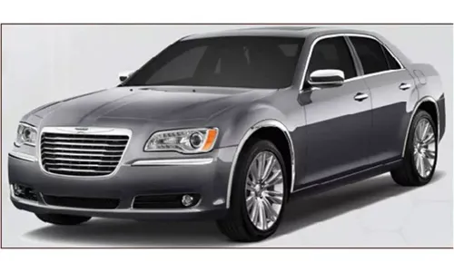 Chrysler 300 2011-2021 QAA литая нержавеющая хромированная отделка крыльев колес — фото 1