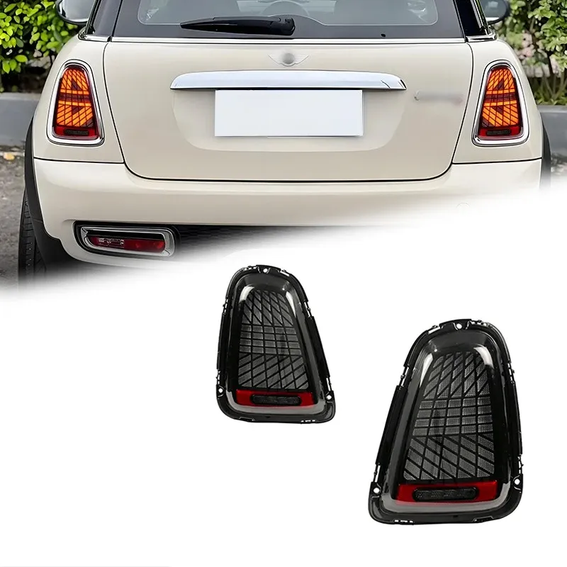 Задние LED-фонари динамический поворотник для Mini Cooper R56/R57/R58/R59 (2007-2013), комплект, комплект, FT Carlight Carlight — фото 1