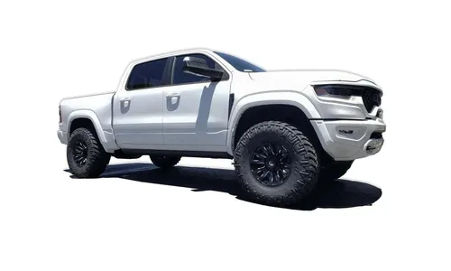 Проставки преднатяга передних пружин 38,1 мм для RAM 1500 TRX / RHO, Evo MFG — фото 4