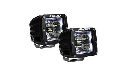 Комплект светодиодных фар Radiance+ RGBW 76,2 мм (3 дюйма), 2 шт., RIGID — фото 4
