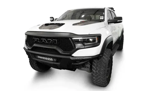 Кронштейны дополнительного света у передних стоек Dodge RAM 1500 TRX / RHO, Addictive Desert Designs — фото 2