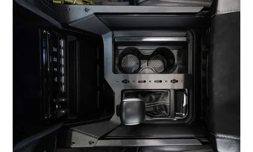 Панели MOLLE центральной консоли с мостиком для устройств, Dodge RAM 1500 TRX и RHO, Addictive Desert Designs — фото 5