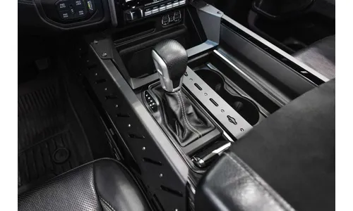 Панели MOLLE центральной консоли с мостиком для устройств, Dodge RAM 1500 TRX и RHO, Addictive Desert Designs — фото 6