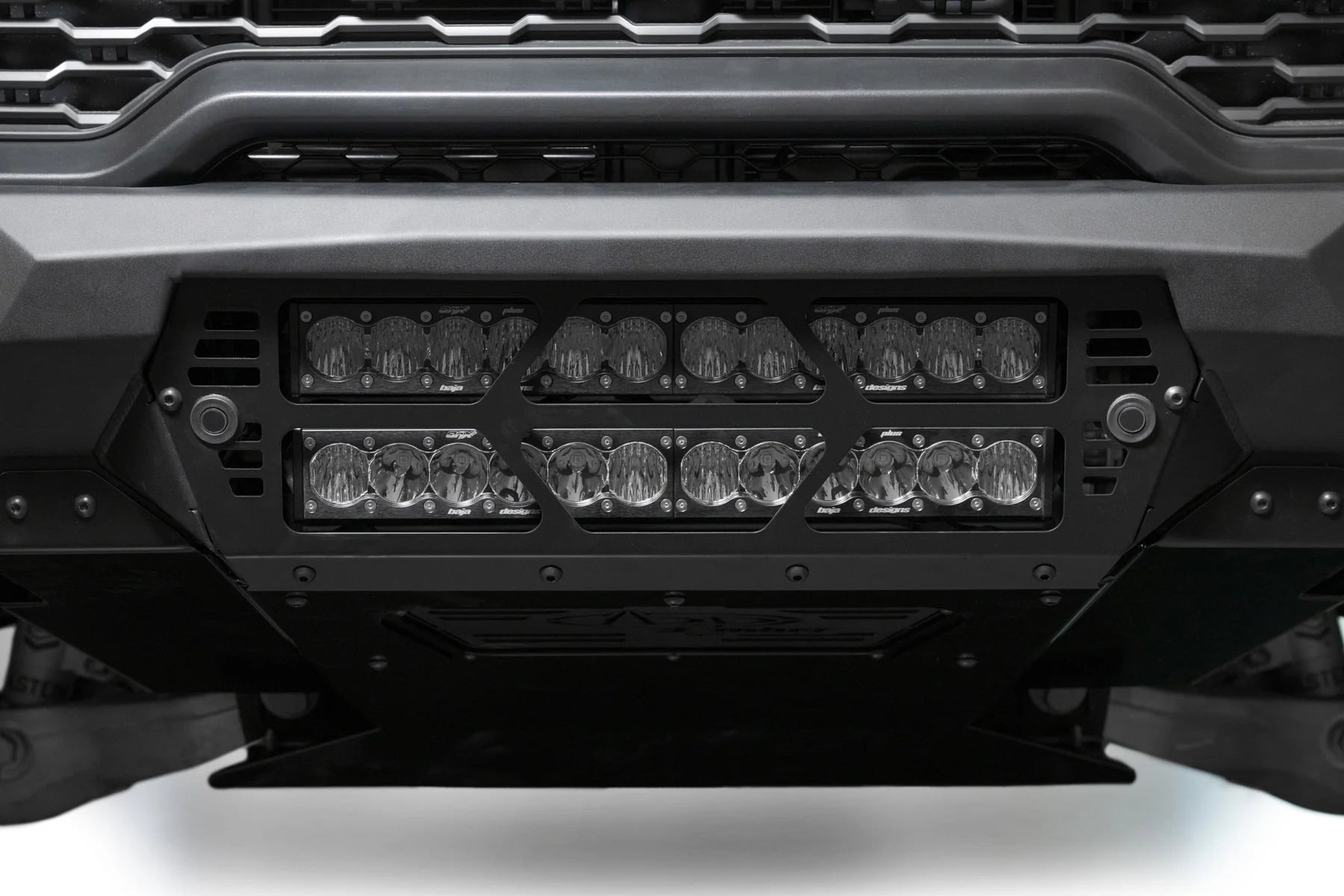 Передний силовой бампер Bomber для Dodge RAM 1500 RHO, под две световые балки 508 мм (20 дюймов), Addictive Desert Designs — фото 4