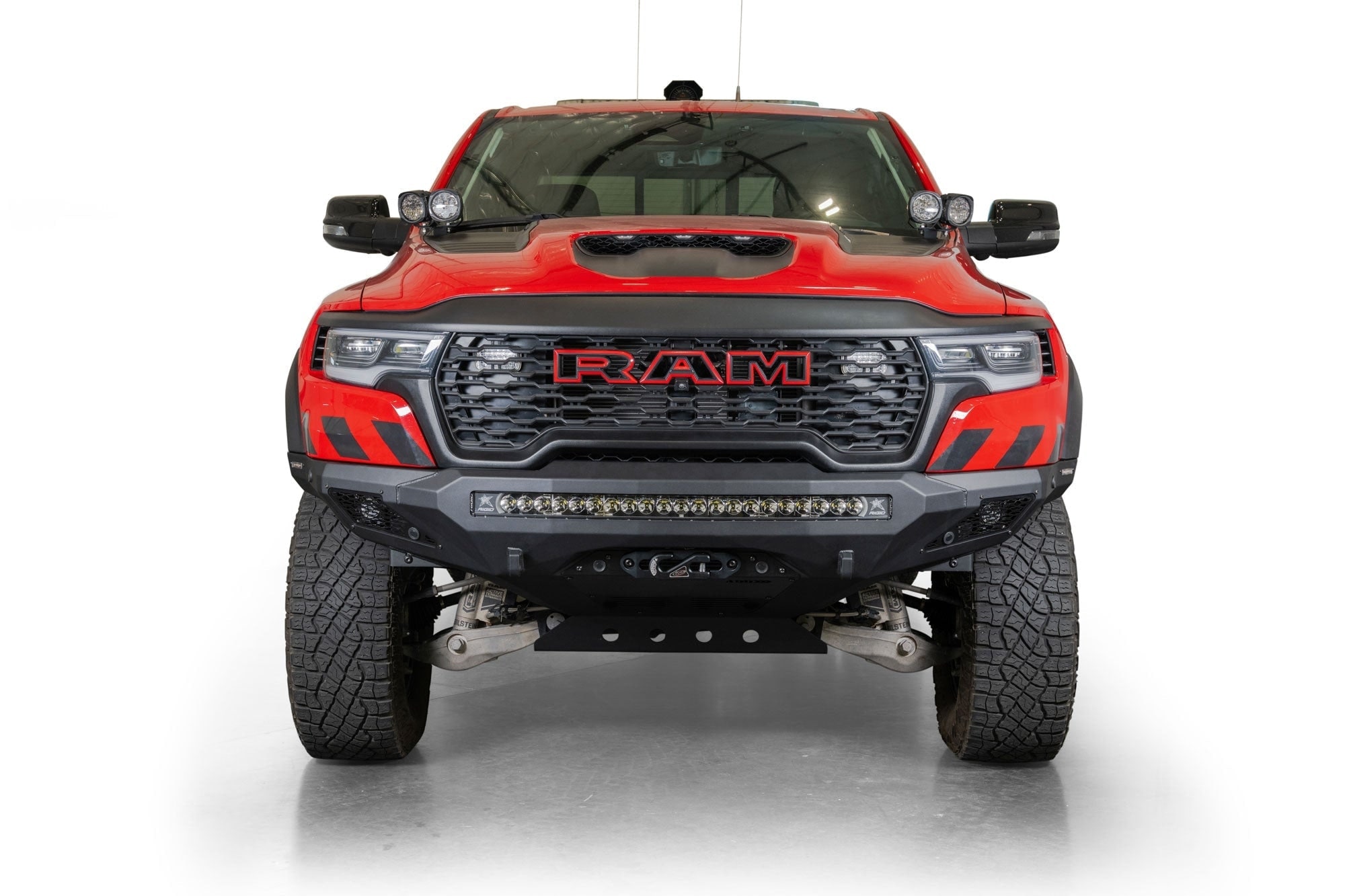 Скрытая площадка лебёдки для бампера Stealth Fighter, Dodge RAM 1500 RHO, Addictive Desert Designs — фото 3