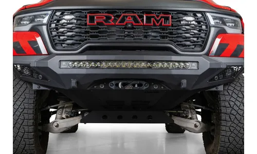 Скрытая площадка лебёдки для бампера Stealth Fighter, Dodge RAM 1500 RHO, Addictive Desert Designs — фото 7