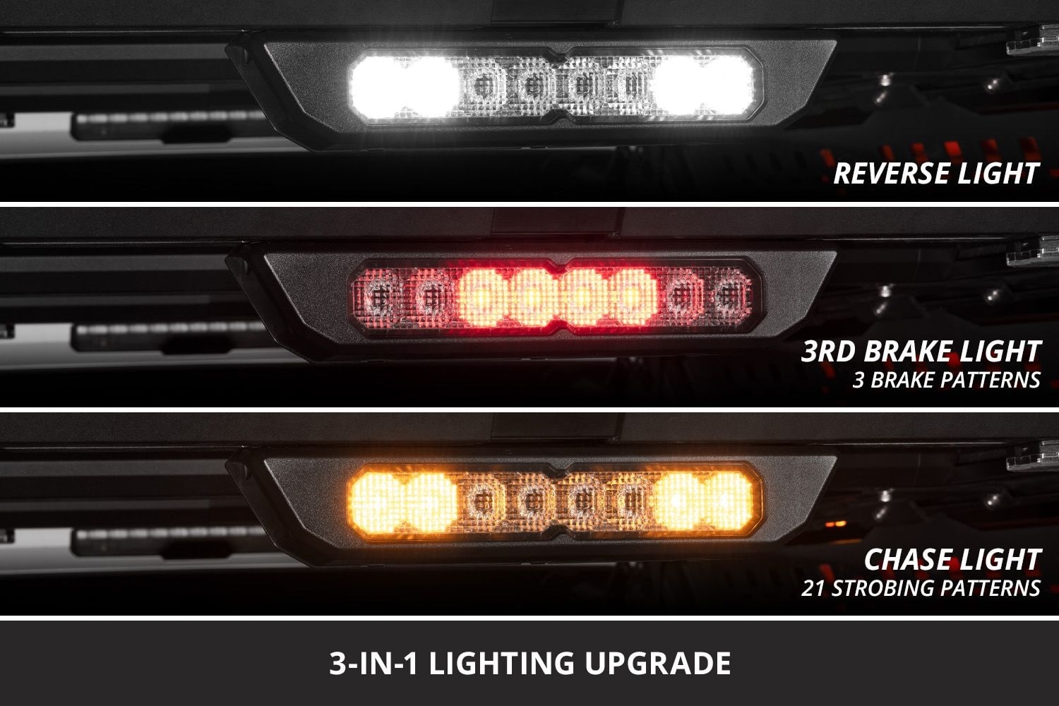 Багажник IBEX с задней балкой SS10 Chase и подсветкой кузова для Dodge RAM 1500, Diode Dynamics — фото 4