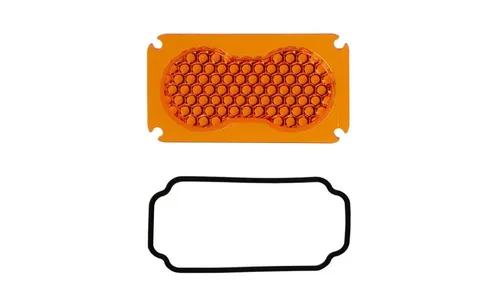 Комплект сменных линз для S2, рабочий свет Work/Scene, Factory Amber (янтарный), Baja Designs — фото 1