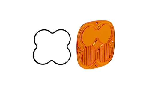 Комплект сменных линз для XL Pro/Sport, комбинированный свет Driving/Combo, Factory Amber (янтарный), Baja Designs — фото 1