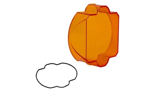 Комплект сменных линз для LP9, узкий дальний свет Spot, Factory Amber (янтарный), Baja Designs — фото 1