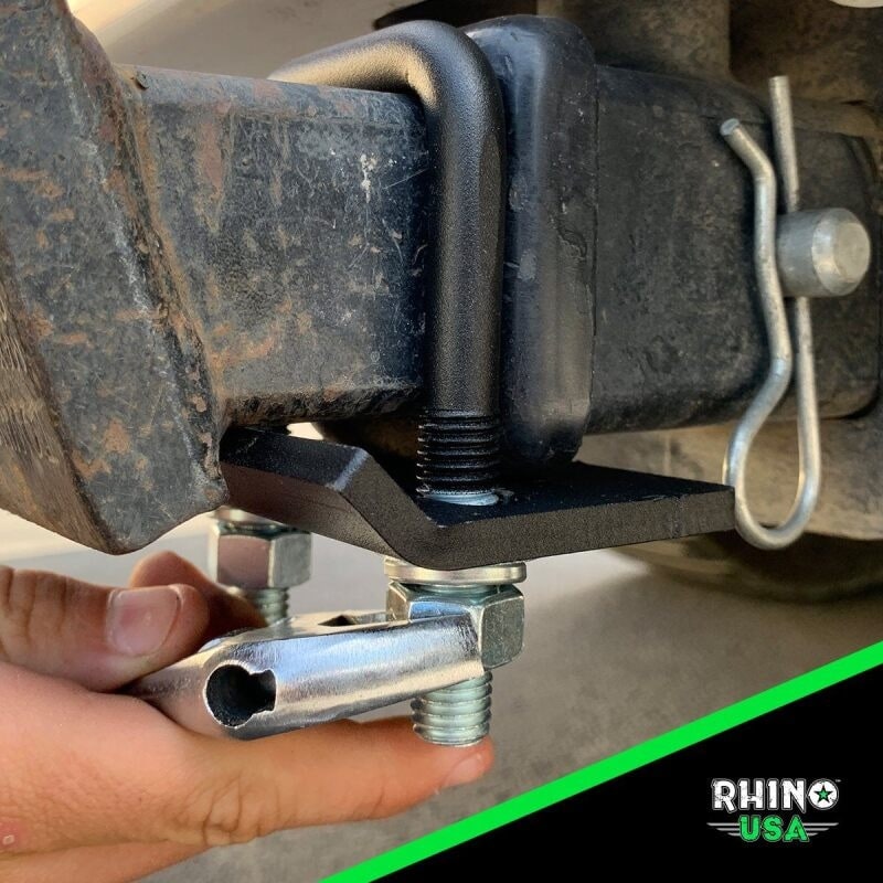 Зажим для устранения люфта фаркопа, квадрат 31,75/50,8 мм, Rhino USA — фото 3