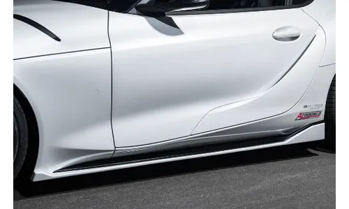 Накладки на боковые пороги MZ Speed, для Toyota Supra 5 A90 (2019-2025) — фото 1