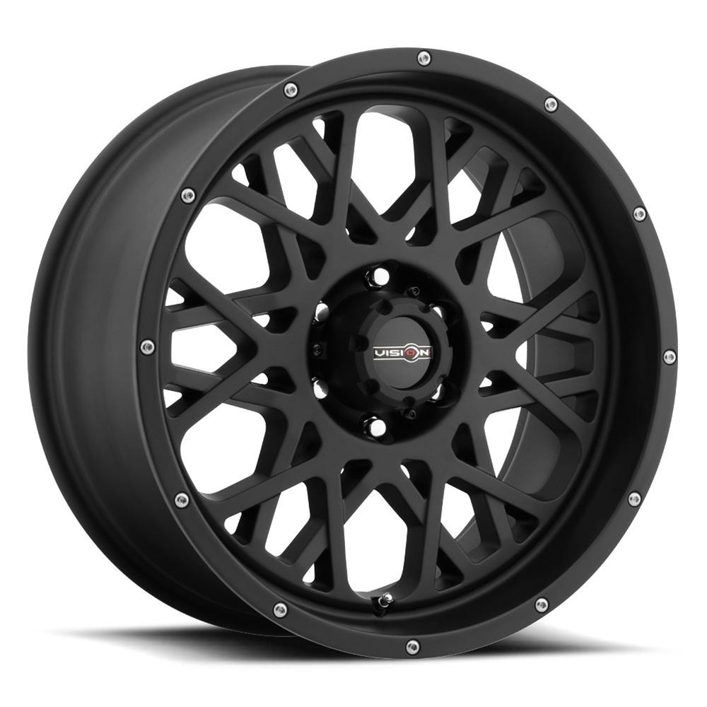Диск колесный R20x9 412 Rocker Series Сатин Черный Vision Wheel — фото 1