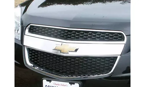 Chevy Equinox 2010-2015 нержавеющая хромированная решетка акцент 1шт — фото 1