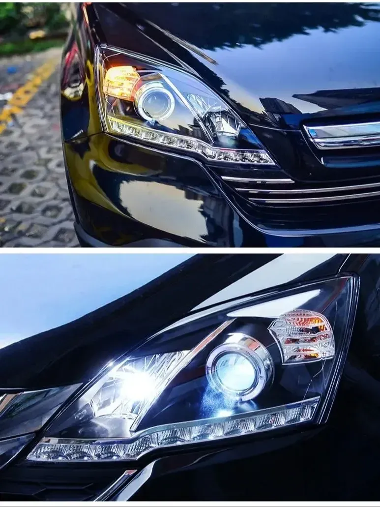 Фары передние LED с ходовыми огнями для Honda CR-V (2007-2011), комплект, комплект, FT Carlight Carlight — фото 7