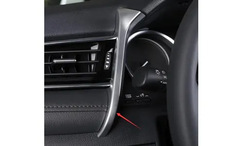 Накладка на торпеду Toyota Camry V70 2018-, матовый хром — фото 2