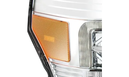 Фары проекторные Chrome Pro для Ford F-250/350/450/550 2011–2016, AlphaRex — фото 4