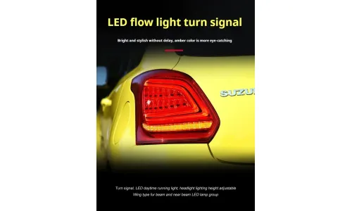 Задние LED-фонари динамический поворотник для Suzuki Swift (2017-2023), комплект, комплект, FT Carlight Carlight — фото 3