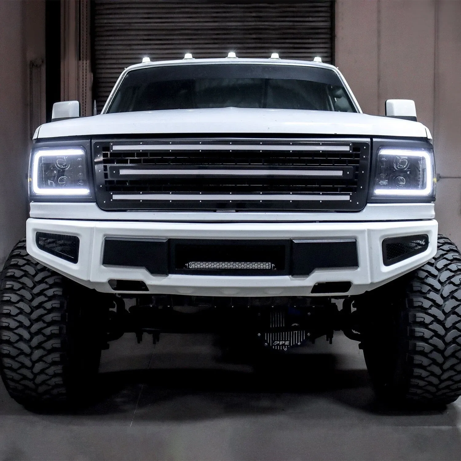 Фары галогеновые Alpha-Black Pro для Ford F-150/250 Bronco 1992–1996, AlphaRex — фото 6
