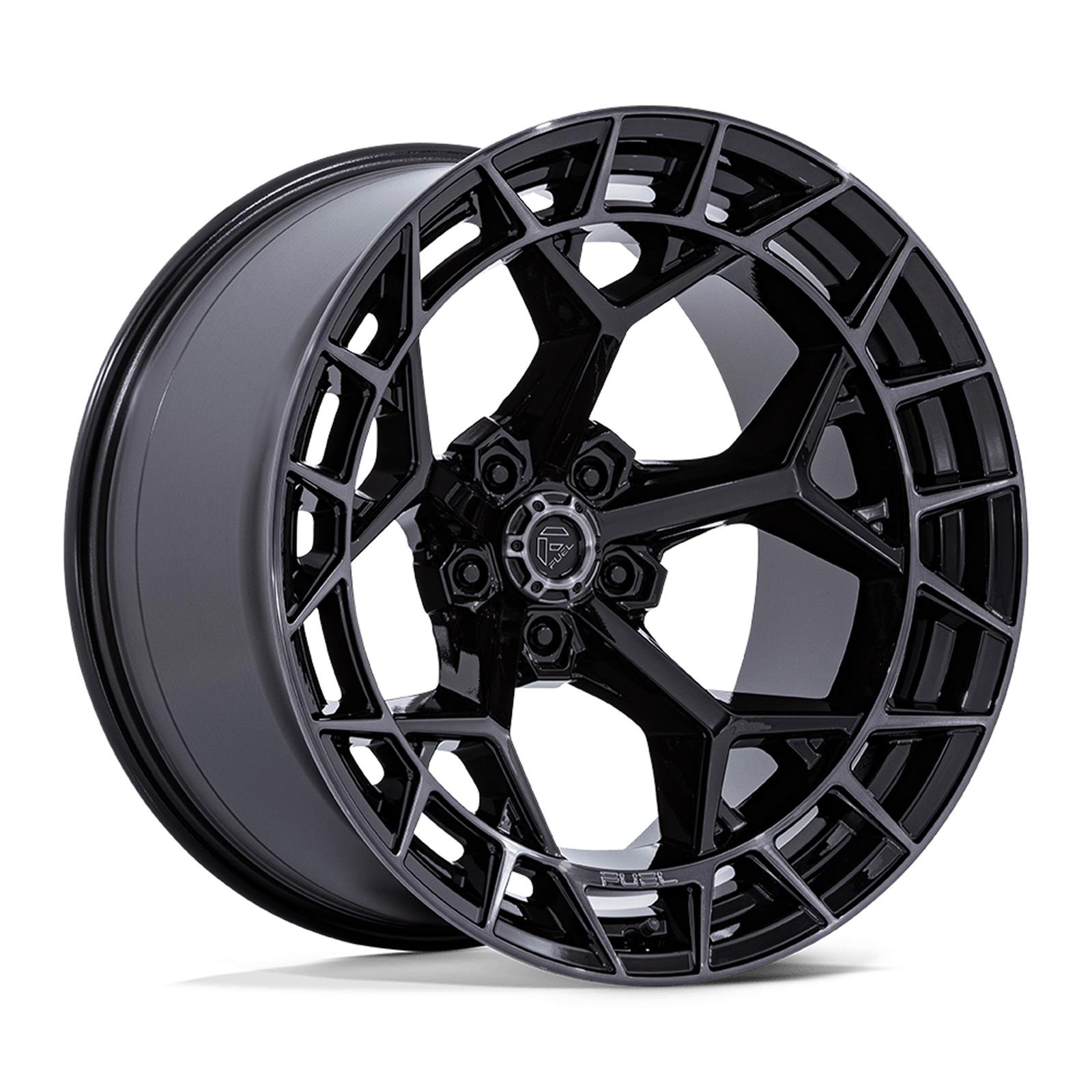 Диск колесный R20x9 Charger FC873 Глянцевый черный Fuel Off-Road — фото 1