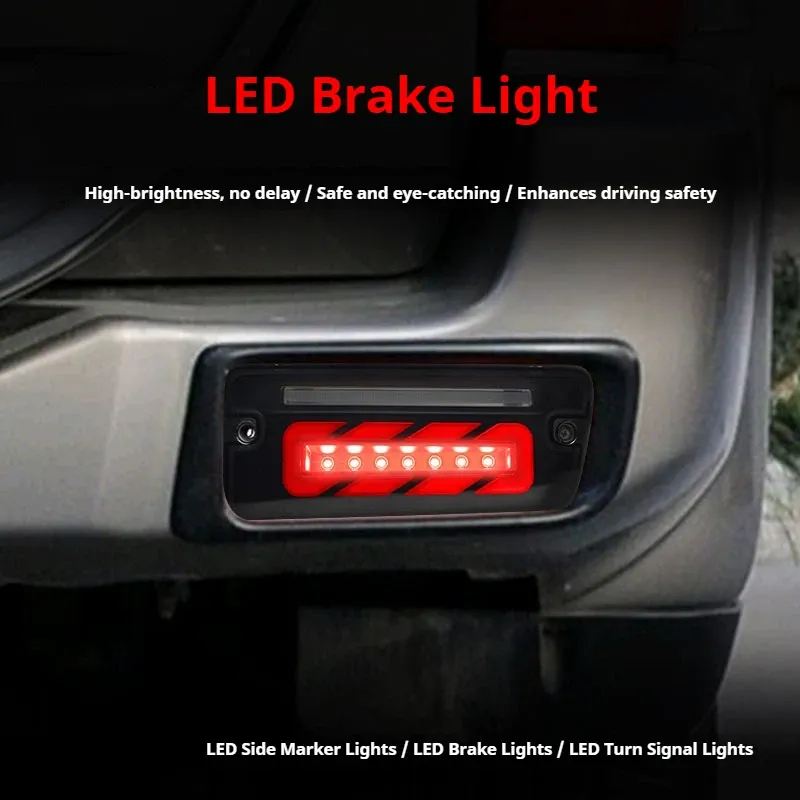 Задние LED-фонари динамический поворотник для Nissan Patrol Y61 (1999-2005), комплект, комплект, FT Carlight Carlight — фото 4