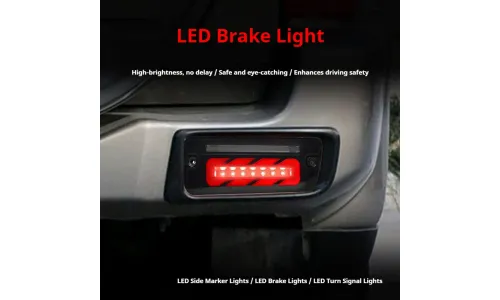 Задние LED-фонари динамический поворотник для Nissan Patrol Y61 (1999-2005), комплект, комплект, FT Carlight Carlight — фото 4