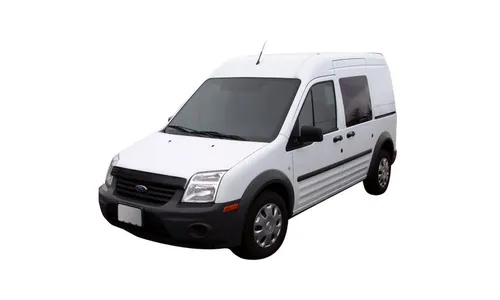 Дефлектор капота AVS для 2010-2013 Ford Transit Connect Bugfle, дымчатый — фото 1