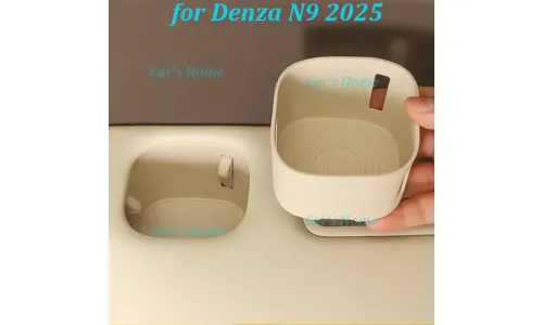 Подлокатник с ящиком - силиконовый, задний для Denza N9 (2024-) — фото 1