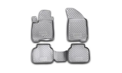 Коврики в салон DODGE Journey 2008- 4 шт. (полиуретан) / Додж Джорнт — фото 1