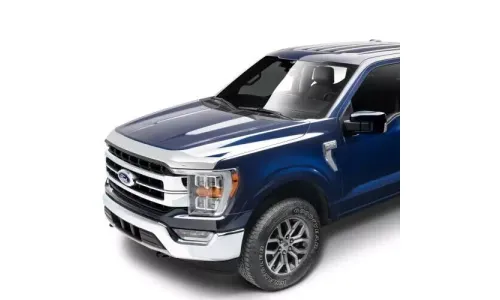 Хромированная защита капота Aeroskin дефлектор для грузовика Ford F150 21-2024 годов выпуска — фото 1