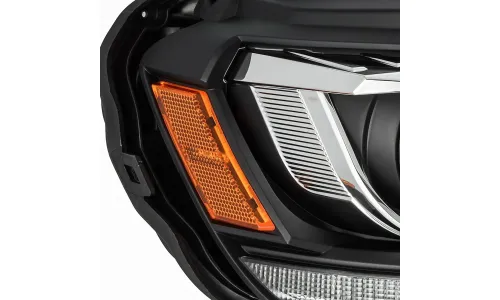 Фары проекторные светодиодные Black LUXX для Ford Ranger XL/XLT 2019–2023, AlphaRex — фото 3