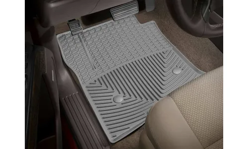 Ковры салона резиновые, 1 ряд Cadillac Escalade 2015-2020, серый, Weathertech — фото 1