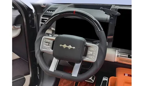 Трёхсекционный защитный чехол на руль для BYD Leopard 7 (2025-) — фото 4
