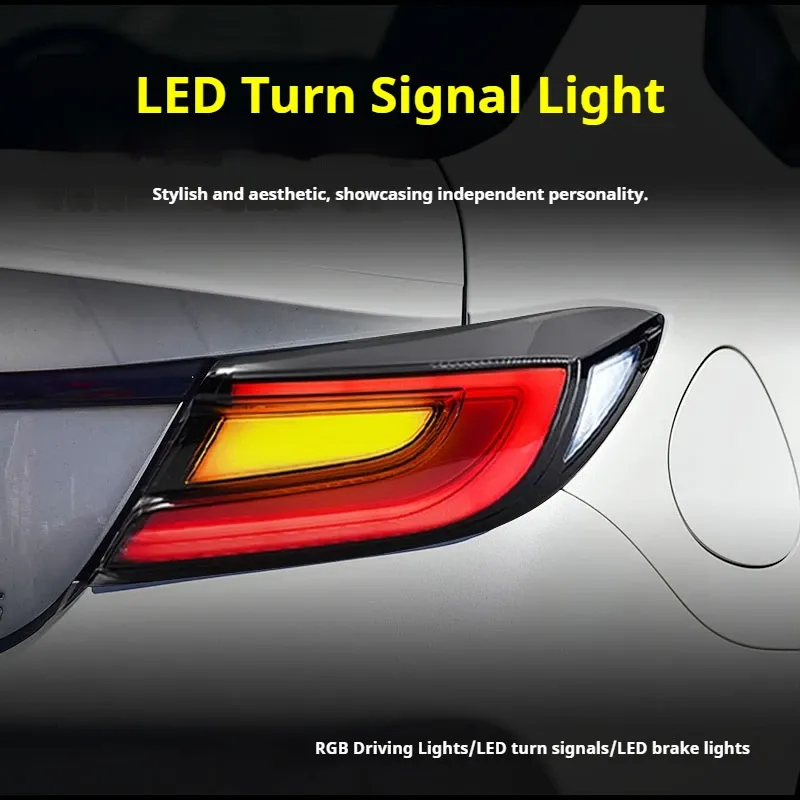 Задние LED-фонари RGB динамический поворотник для Toyota GR86 / Subaru BRZ (2021-2025), комплект, комплект, FT Carlight Carlight — фото 3