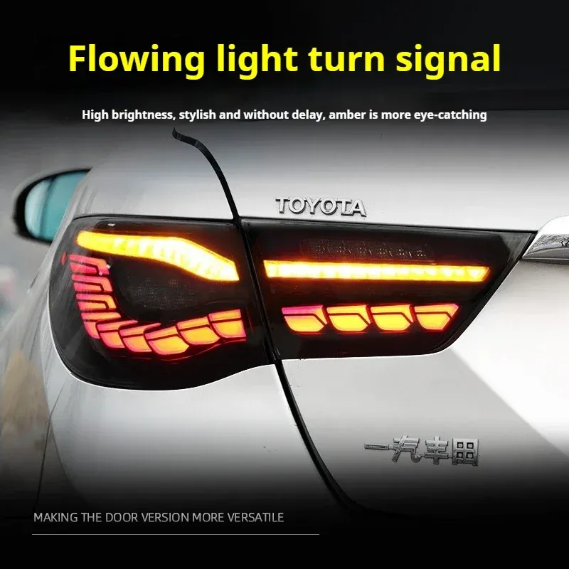 Задние LED-фонари динамический поворотник для Toyota Reiz Mark X (2010-2017), комплект, комплект, FT Carlight Carlight — фото 3