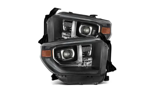 Фары светодиодные LUXX G2 Black для Toyota Tundra 2014–2021 (см. примечание), AlphaRex — фото 2